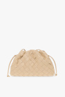 Bottega Veneta beige ‘Pouch Mini’ shoulder bag
