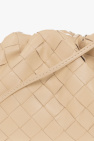 Bottega Veneta beige ‘Pouch Mini’ shoulder bag