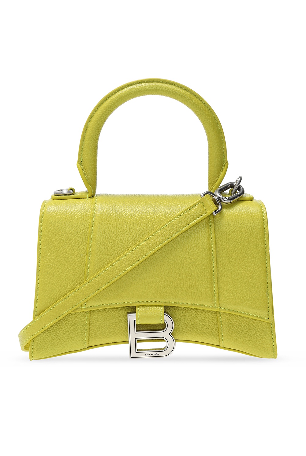 Balenciaga Hourglass Xs Mini Bag in Yellow