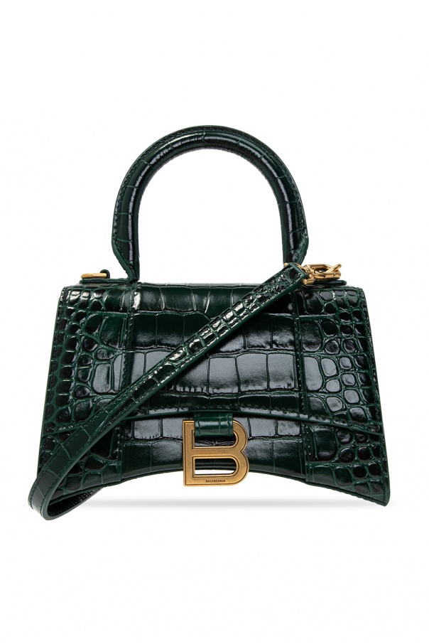 Balenciaga Small Bag Charm Key Ring Black mini Bag Key Holder