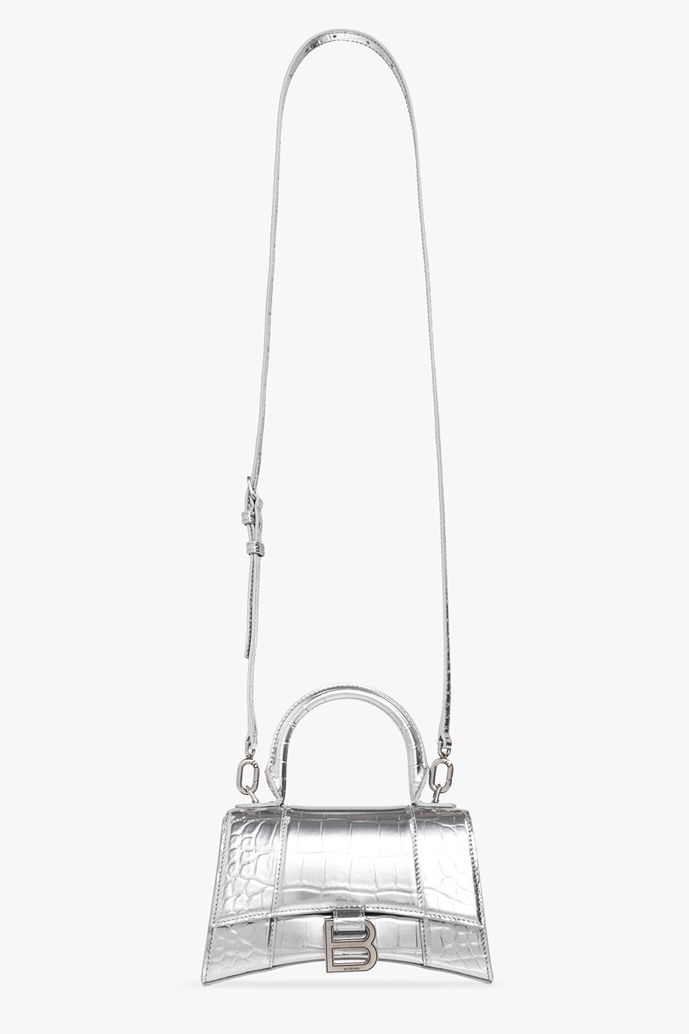 Balenciaga ‘Hourglass XS’ shoulder two-tone bag