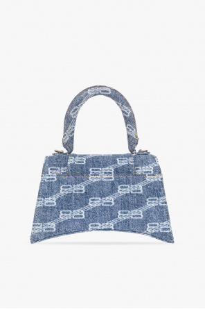 Balenciaga ‘Hourglass Small’ shoulder checkerboard bag
