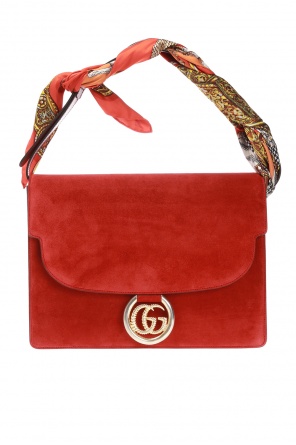 Leather bag with shawl od Gucci