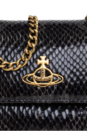 Vivienne Westwood Shoulder bag with logo appliqué