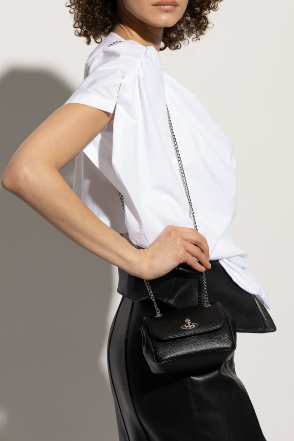 Vivienne Westwood Bolso de hombro con logo