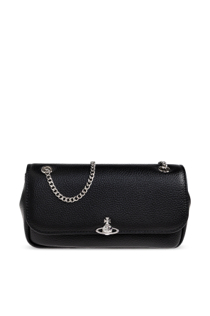 Shoulder bag with logo