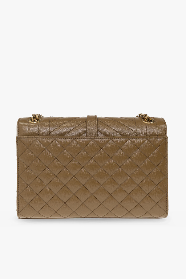 Envelope Medium Shoulder Bag in Beige - Saint Laurent