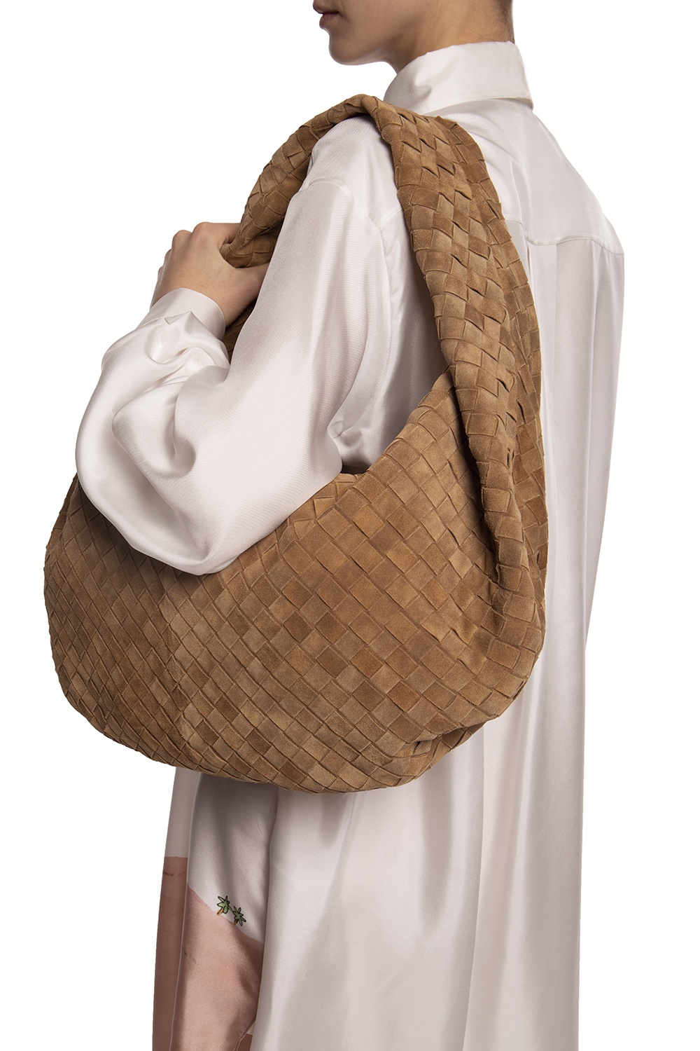 Brown 'Jodie' shoulder bag Bottega Veneta - Vitkac HK