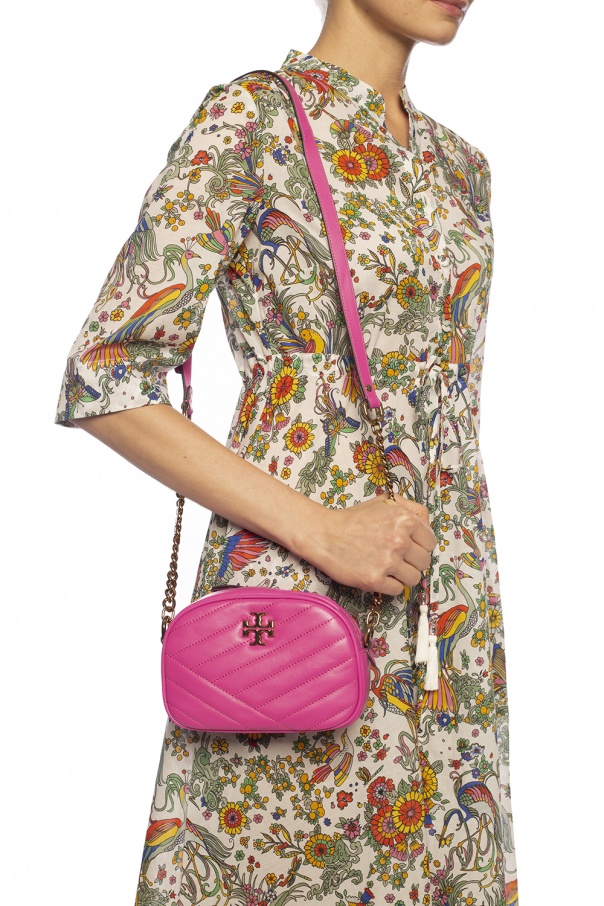 Pink 'Kira' quilted shoulder bag Tory Burch - Vitkac TW