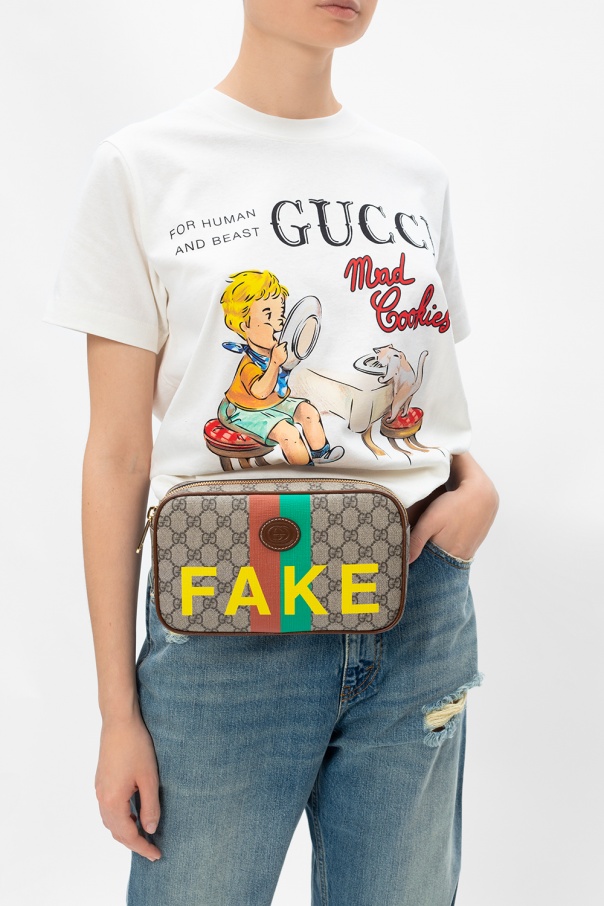 Gucci Gucci x Doraemon eco-denim shorts