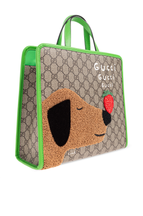 Gucci Kids Handtasche mit Hundemotiv
