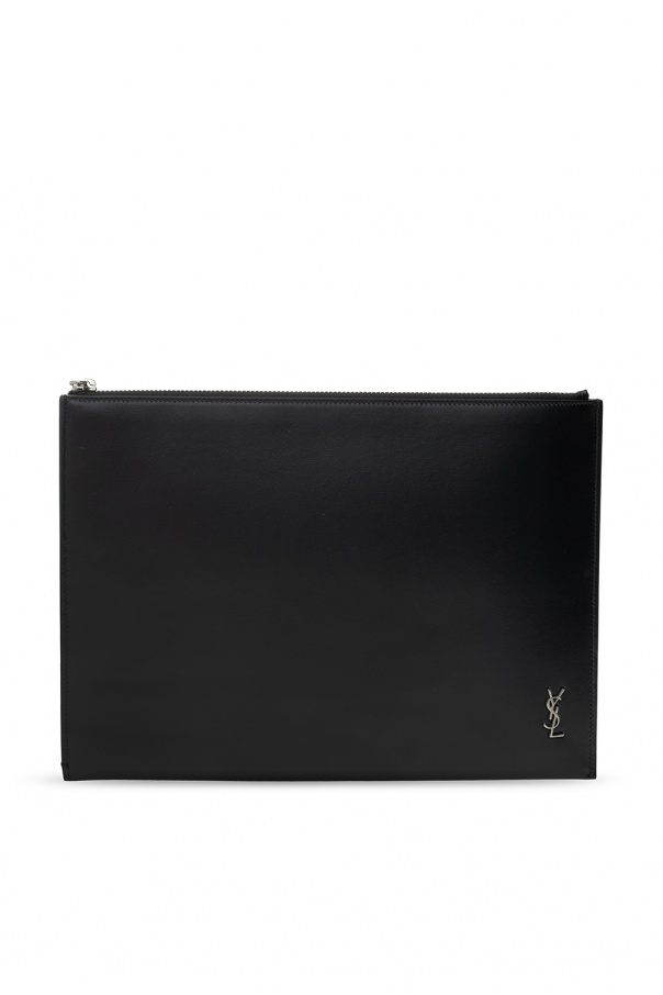 Saint Laurent Clutch with logo