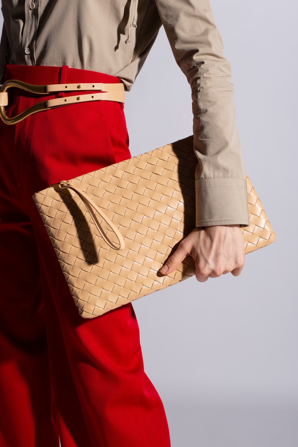 Bottega Veneta ‘Intrecciato’ weave clutch