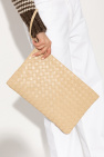 Bottega Veneta beige ‘Pouch Large’ handbag