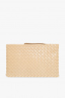 Bottega Veneta beige ‘Pouch Large’ handbag