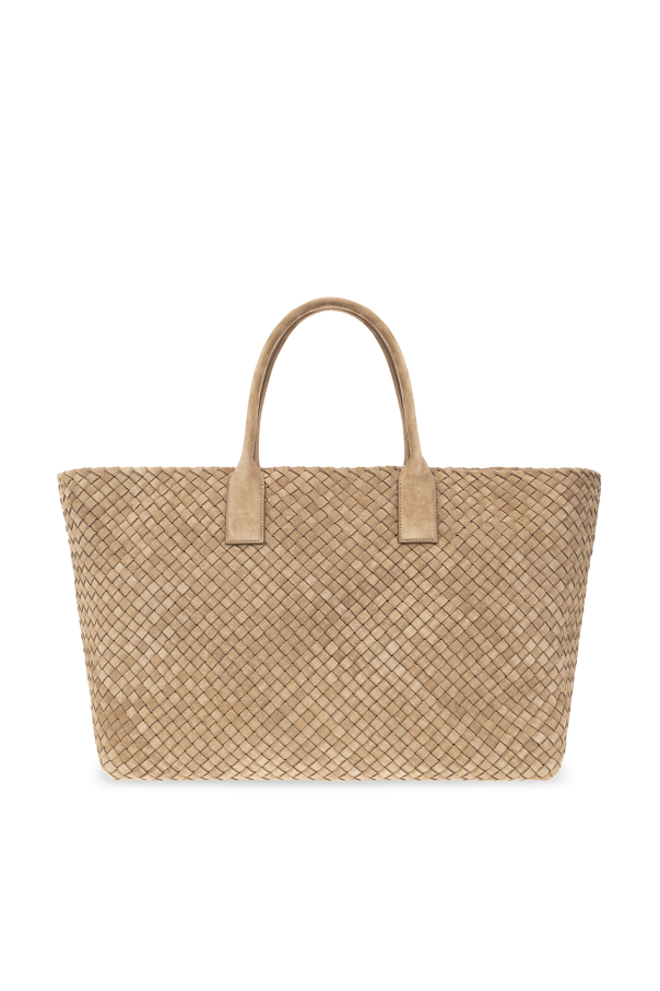 Bottega Veneta Zamszowa torba ‘Cabat Large’ typu ‘shopper’