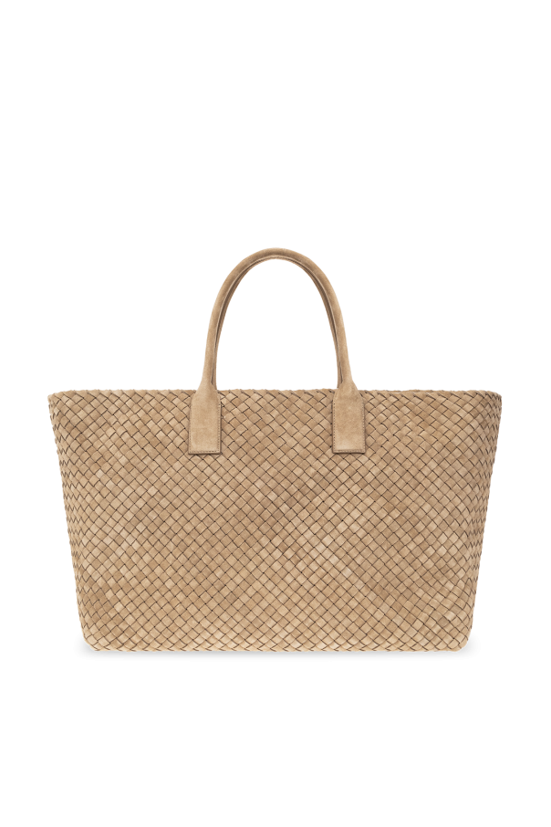 Bottega Veneta ‘Cabat Large’ suede shopper bag