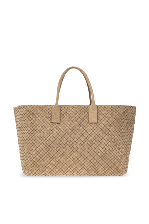 Bottega Veneta Zamszowa torba ‘Cabat Large’ typu ‘shopper’