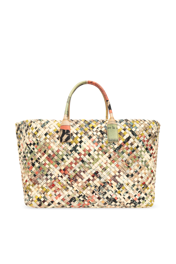 ‘cabat large’ shopper bag od mini bottega Veneta