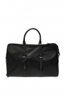 Saint Laurent BLACK Leather holdall bag