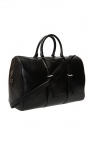 Saint Laurent BLACK Leather holdall bag
