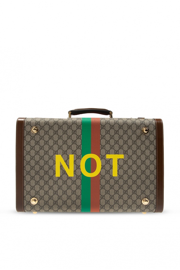 Gucci Vintage GG Plus Web Duffel Bag (SHF-18688) – LuxeDH