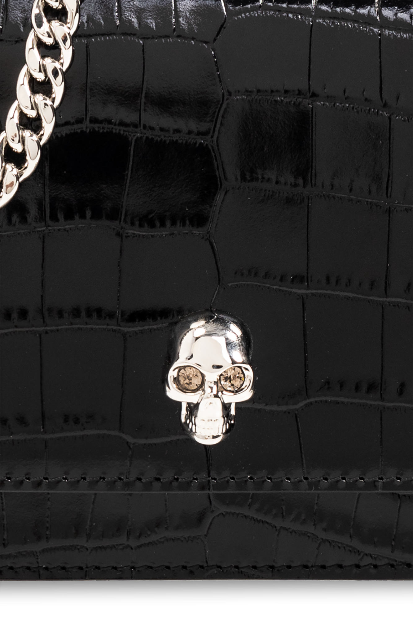 Alexander McQueen ‘Small Skull’ leather shoulder bag