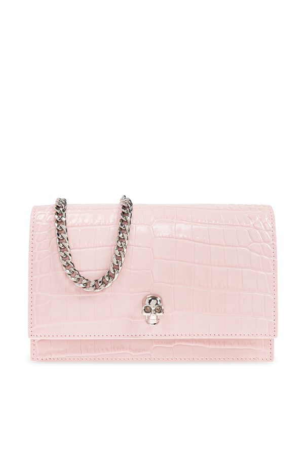 Alexander McQueen Cartera de mano "Skull Small"