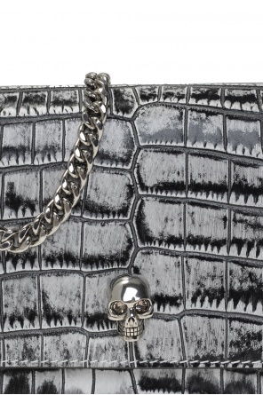 Alexander McQueen 'Alexander McQueen Britannia Skull Clutch