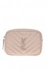 Saint Laurent beige ‘Lou’ belt bag