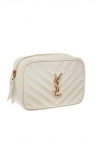 Saint Laurent cream ‘Lou’ belt bag