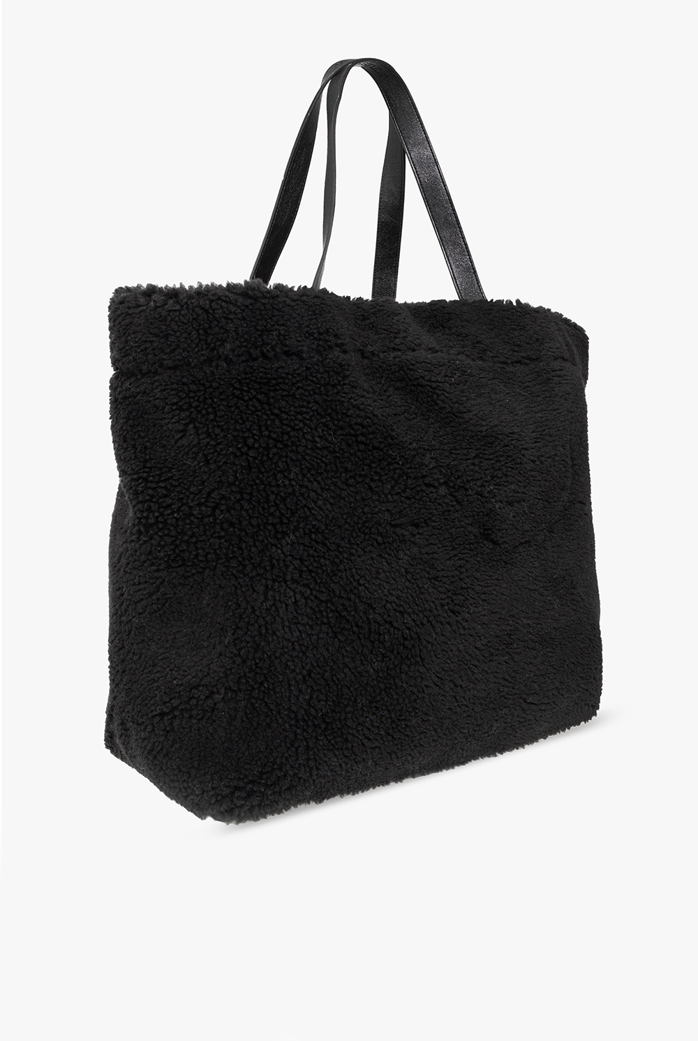 STAND STUDIO Faux fur shopper bag