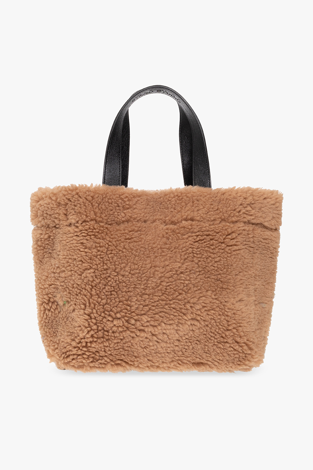 STAND STUDIO Faux fur shopper bag