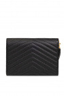 Saint Laurent BLACK ‘Cassandra’ clutch