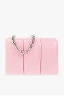 metallic-effect shoulder bag Pink