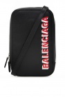 Balenciaga BLACK Strapped phone holder
