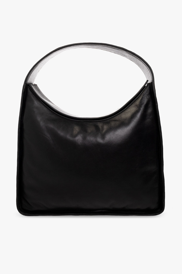 DKNY White Shoulder Bag, Hobo style "Sasha". Large