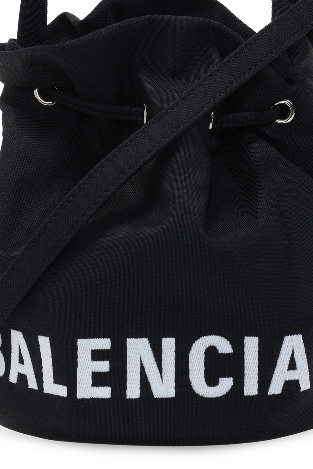 Balenciaga XS Wheel Bucket Crossbody Bag