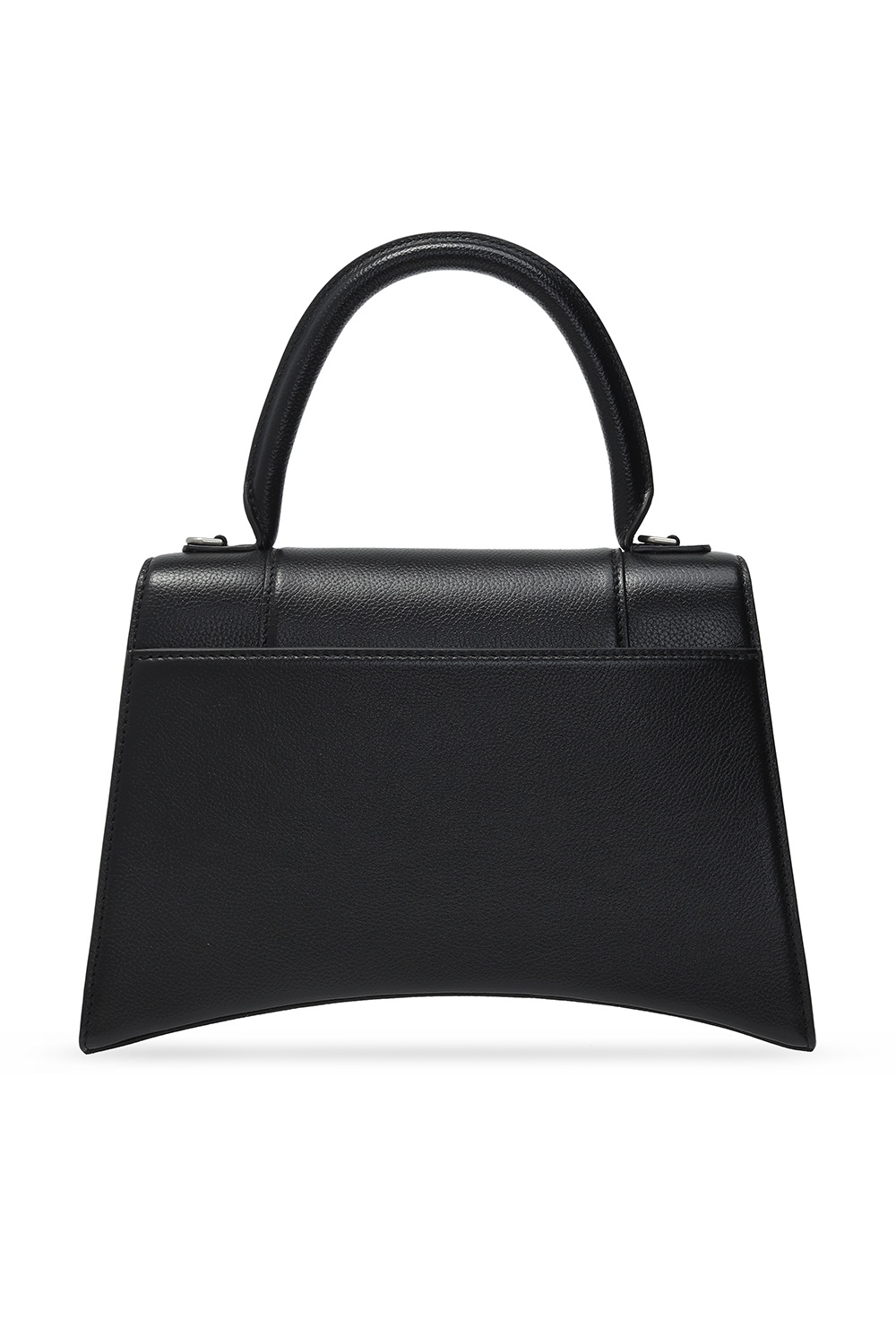 Balenciaga XS Hourglass velvet tote bag - Black