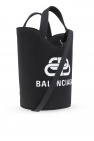 Balenciaga Backpack MONNARI logo-embossed bagA290-020 Black