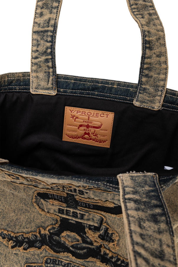 Y Project Denim shopper bag