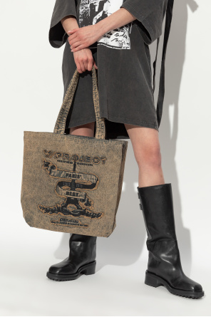 Jeansowa torba typu `shopper` od Y Project