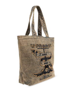 Y Project Jeansowa torba typu `shopper`