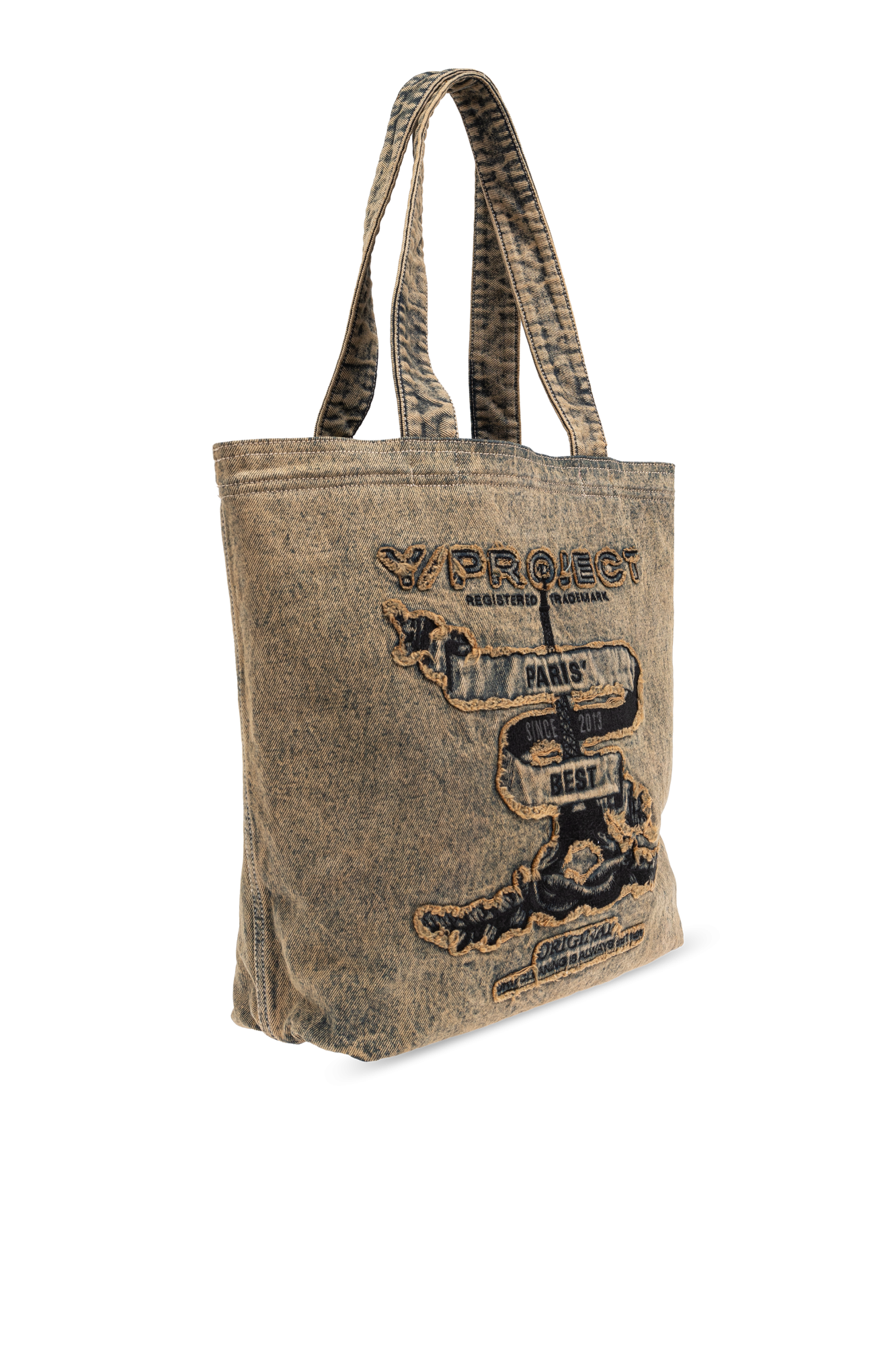 Y Project Denim shopper bag