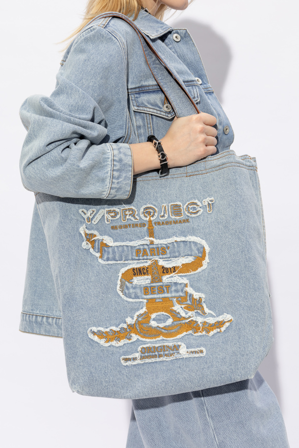 Y Project Denim 'Paris' Best' 'shopper' Couture bag