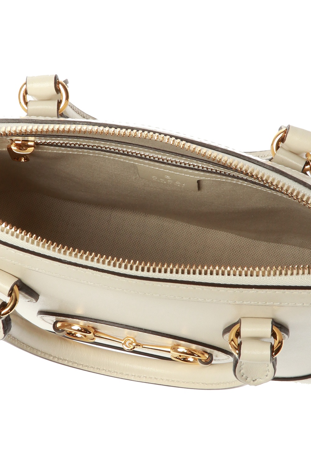 Cream 'Horsebit 1955 Mini' shoulder bag Gucci - Vitkac HK