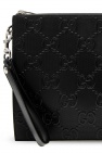 gucci high-top Clutch with logo