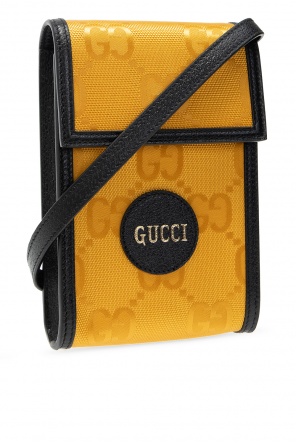 Gucci Beige ebony canvas leather interlocked GG jacquard handbag from Gucci Pre-Owned