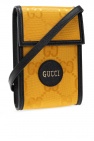Gucci brown gucci gg crystal abbey d ring crossbody bag