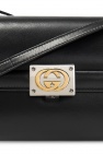 Gucci rouge gucci GG-canvas logo-plaque cardholder